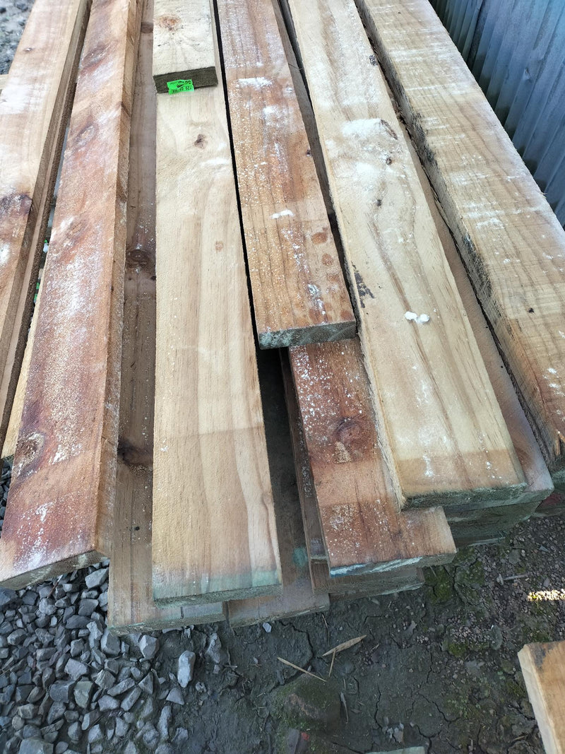 100X25 H4 Rough Sawn COL (Cut of Log)