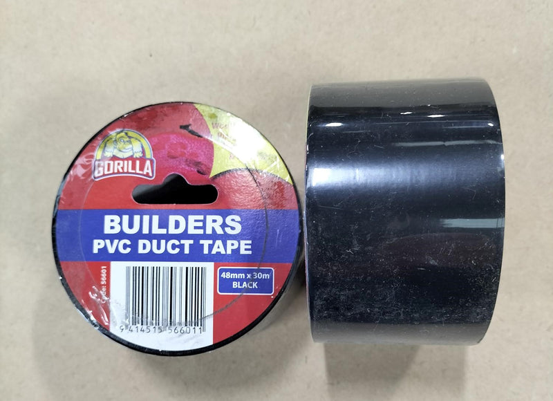 PVC Duct Tape black 48mm x 30m