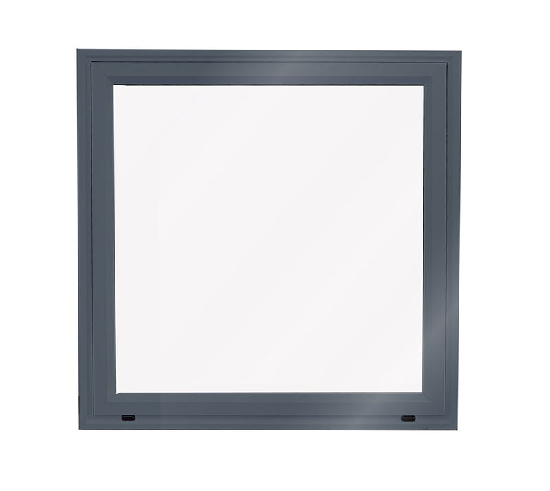 Aluminium Window 800X800 (Single Glazed) - New Denim Blue