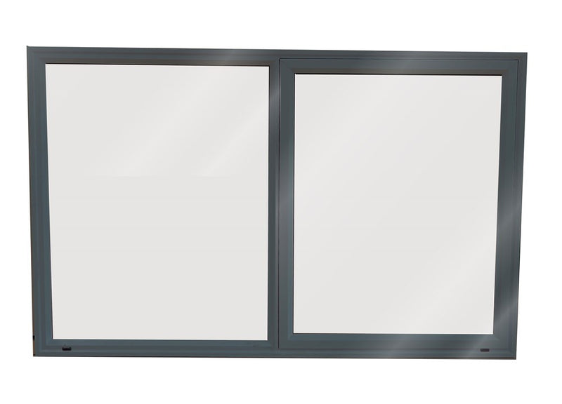 Aluminium Window 1600X1000 (Single Glazed) - New Denim Blue