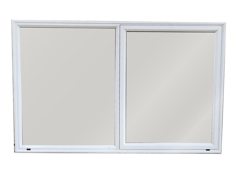 Aluminium Window 1600X1000 (Single Glazed)  - Arctic White