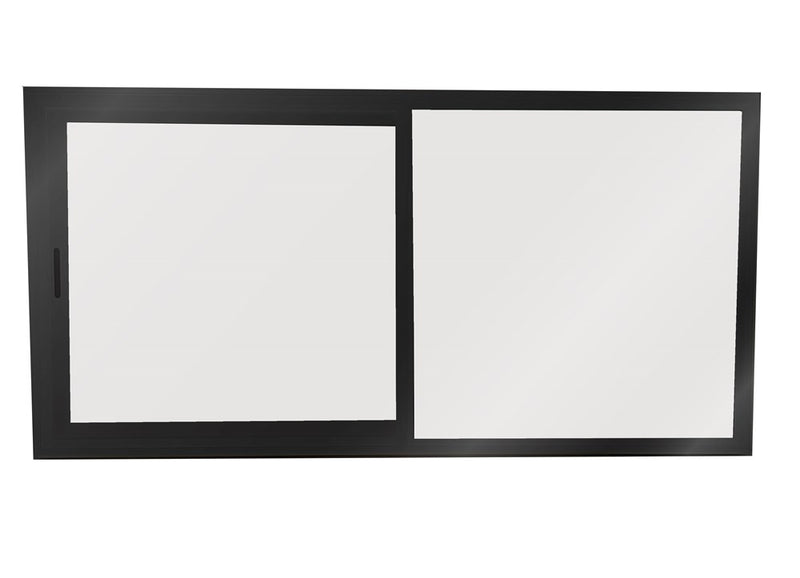 Aluminium Window 2000X1000 Sliding  (Single Glazed) - Ironsand
