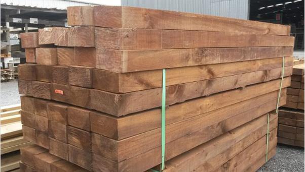How wooden sleepers can revitalise your garden - Renovation Warehouse