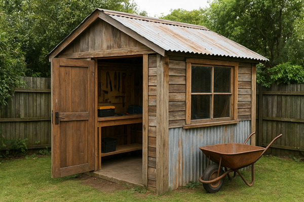How to Build a DIY Shed or Workshop with Reclaimed Materials in NZ