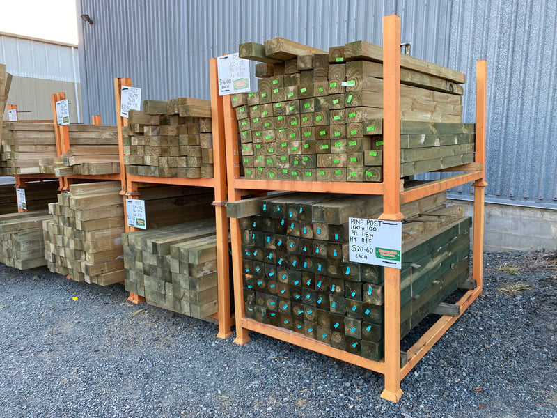 Radiata Pine Posts and Piling – types and uses