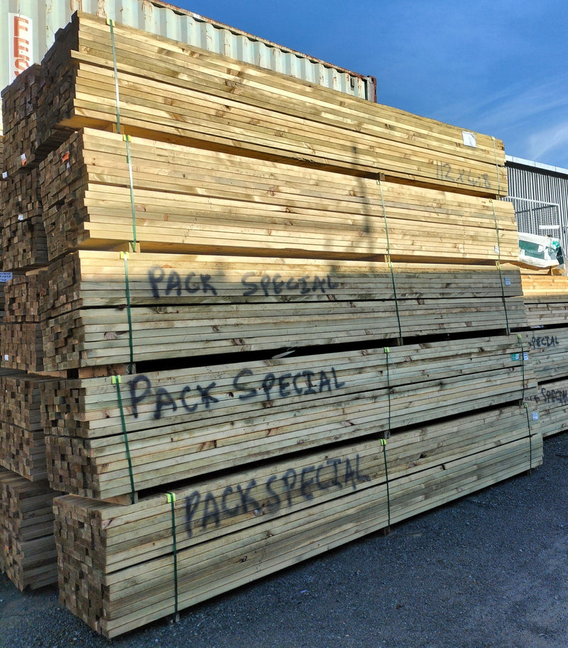 100X50 H3.2 Machine Gauged Timber Pack Special