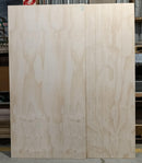 Plywood 2400x1200x12mm Untreated (UT) Poplar Core 2nds * Inconsistent V Groove *