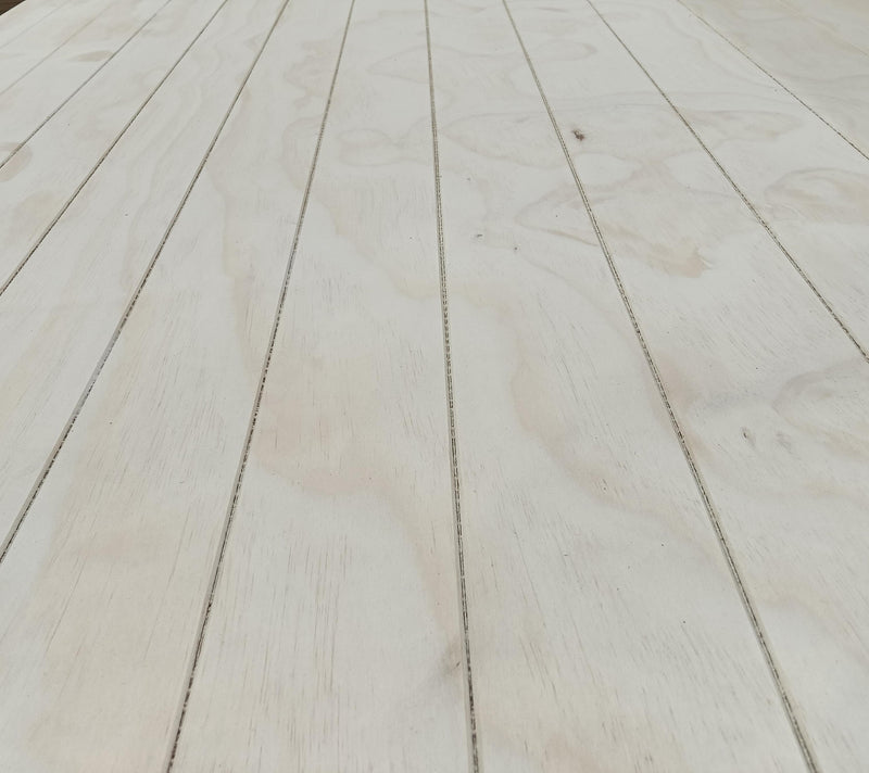 Plywood 2400x1200x12mm Untreated V-Groove 2nds