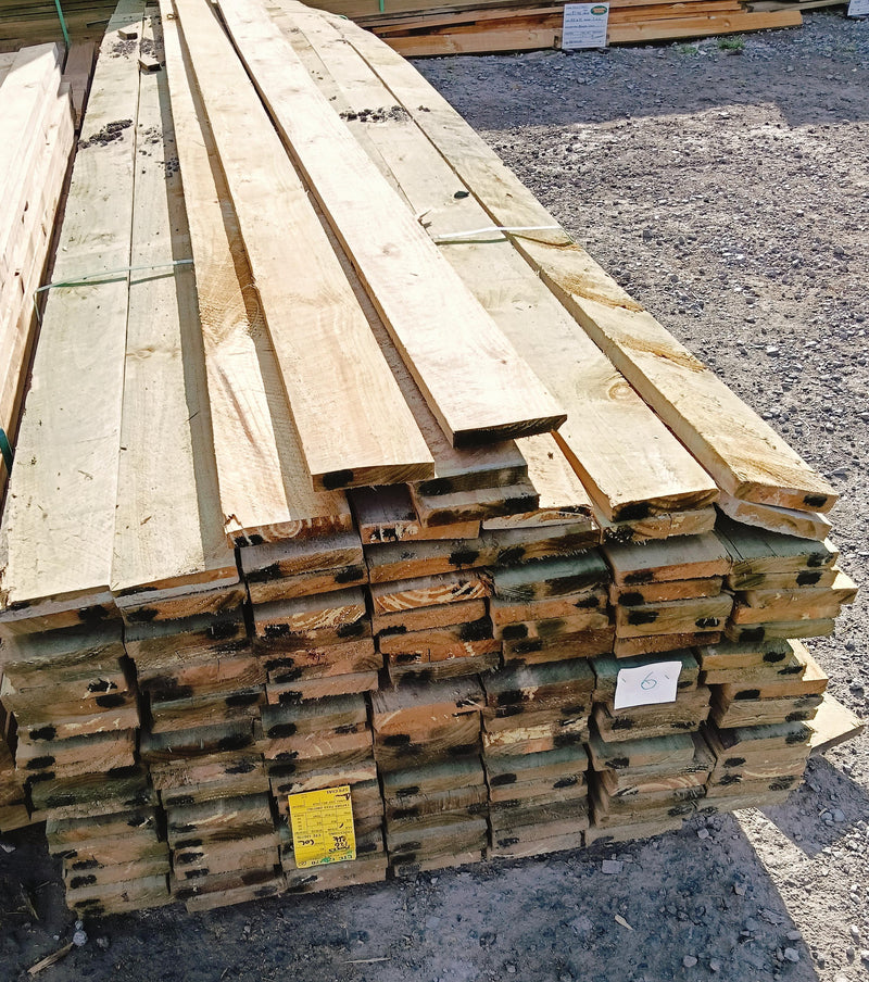 150X25 H4 Rough Sawn Cut of Log Grade