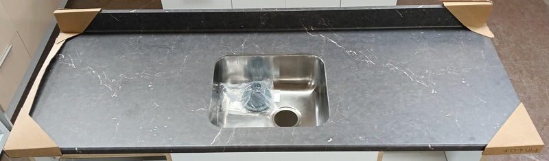 BENCH TOP 1675x610 Formica S/S Bowl