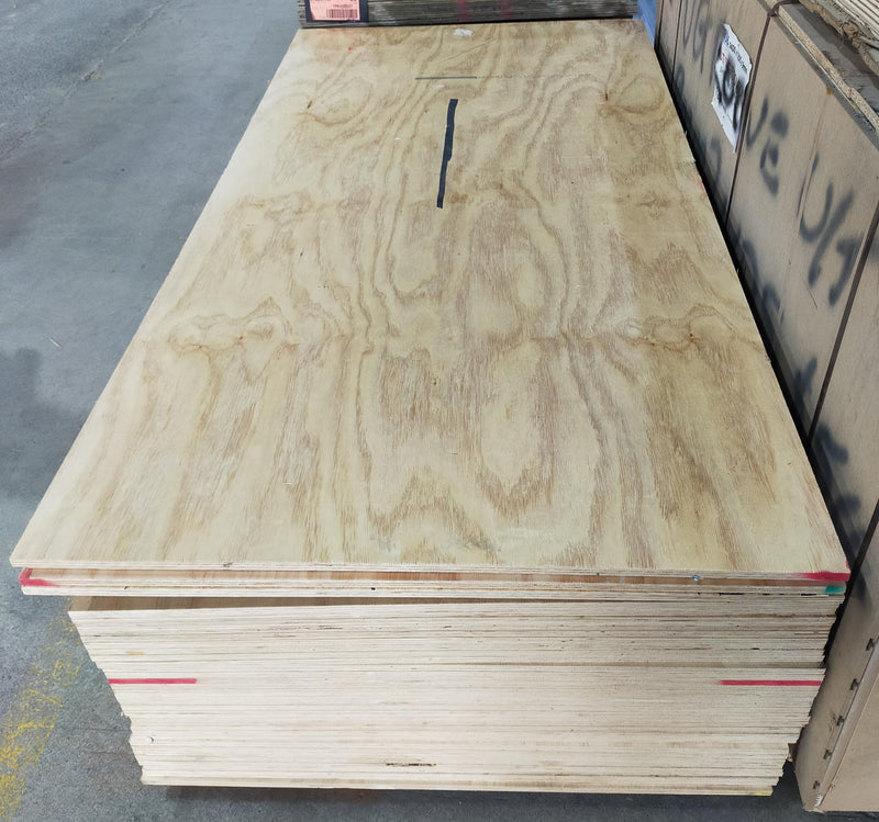 Plywood 2400x1200x17mm Untreated Reject Grade