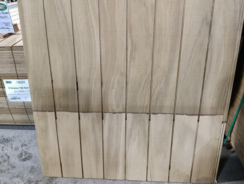 Plywood 2745x1220x12mm H3.2 ACQ Textured Grooved 2nds