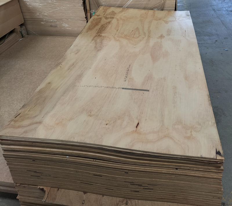 Plywood 2400x1200x7mm Untreated REJECT