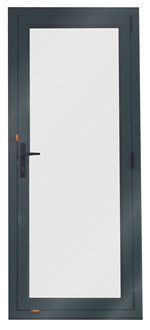 Aluminium Door 800X2000 RHOI IRONSAND Single-Glazed Safety Glass