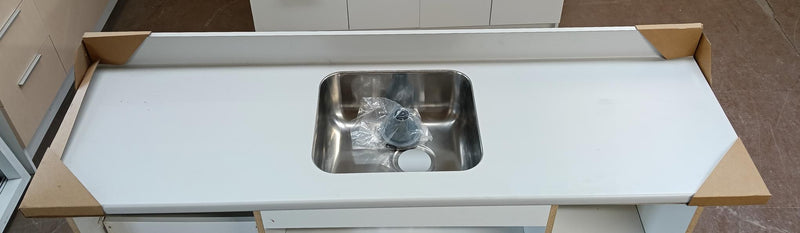 BENCH TOP 1675x510 Formica S/S Bowl