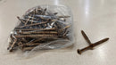 Decking Screws 10GX75mm Stainless Bronze T304  Countersunk
