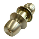 Tri-Circle Entrance Lockset Stainless Steel (with 2 keys)