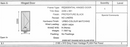 Aluminium Entrance Door 981x2255 RHOI (On Behalf Pg 47