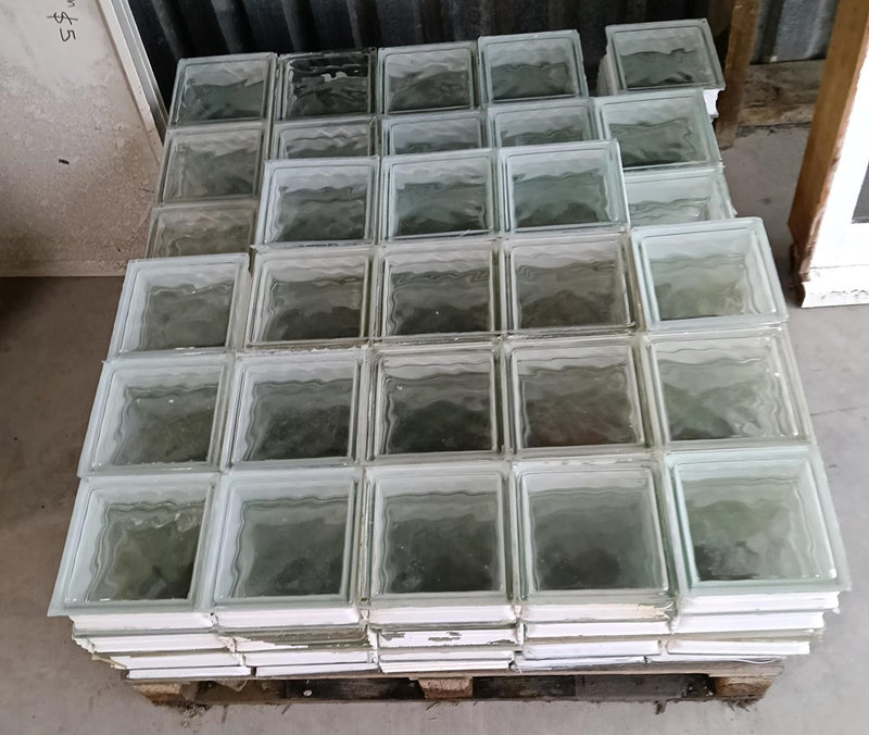WINDOW Glass Bricks USED