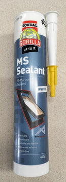 Gorilla MS Sealant All Purpose White 420g
