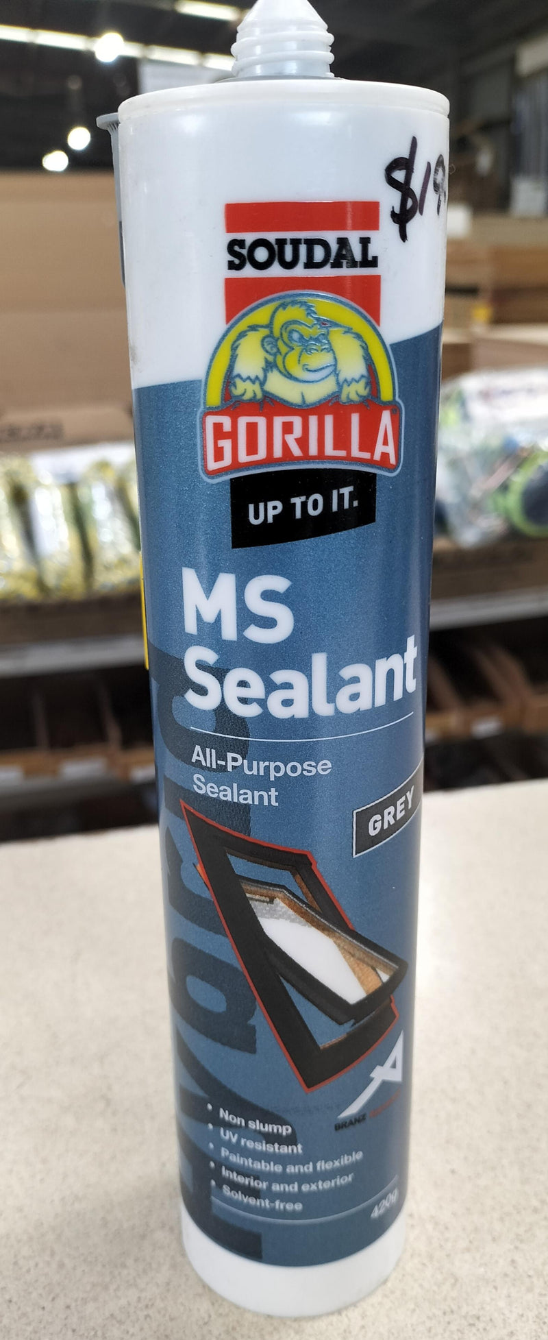 Gorilla MS Sealant 420gr Grey
