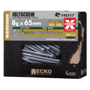 ECKO Joltscrew 8GX65mm Jolt Head TX Drive Type 17