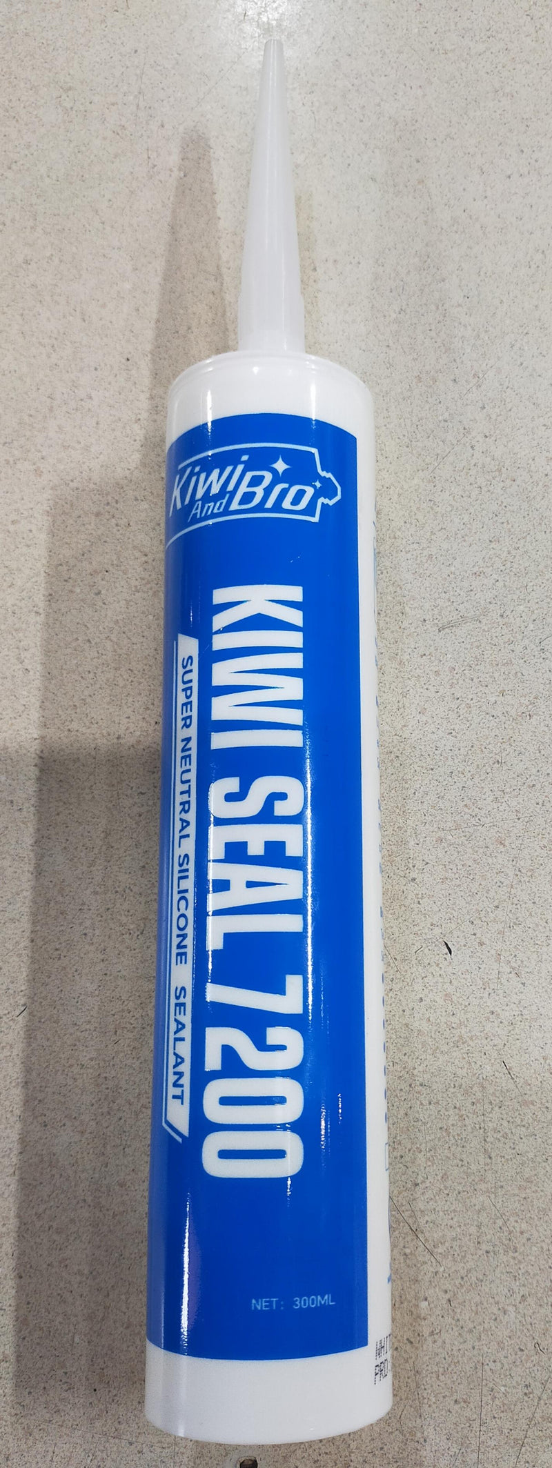 Kiwi Seal Silicone Sealant 300ml - Light Grey