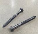 Coach Screw M10X100mm Galvanised