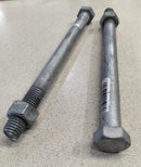 Bolt M12x160mm Galvanised Hex Head