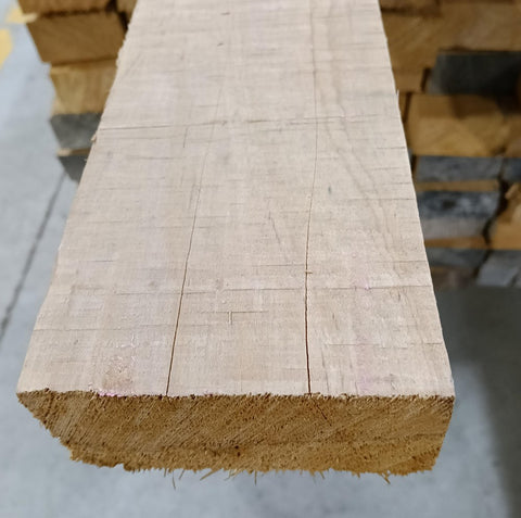 Macrocarpa 100X50 Untreated Rough Sawn S/L 2.4m to 3.0m