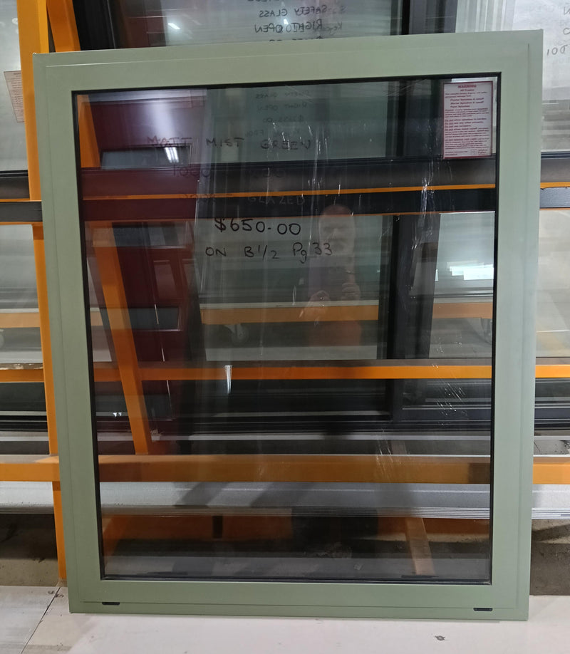 Mist Green Window 1000x1200 Double Glazed (On Behalf)