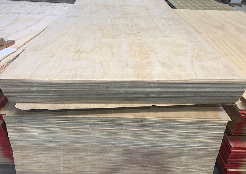 Plywood 2400x1200x4mm Untreated Non Structural Poplar Core