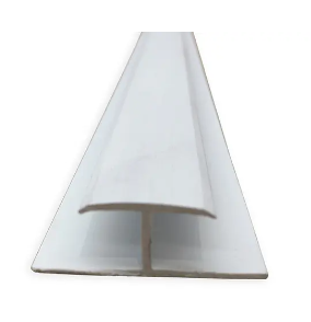 PVC Mouldings 4.75mm WHITE S/L 2.4m