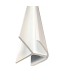 PVC Mouldings 4.75mm WHITE x 2.4m