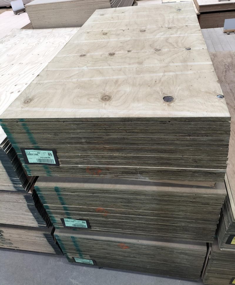 Plywood 2400x1200x21mm H3.2 Reject Grade
