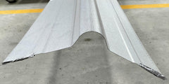 Zenium Roll Top Ridge Cap 150X150 S/L 6.0m