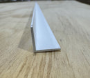 PVC Moulding - Right Angle 15mm x 2.4m Matt White