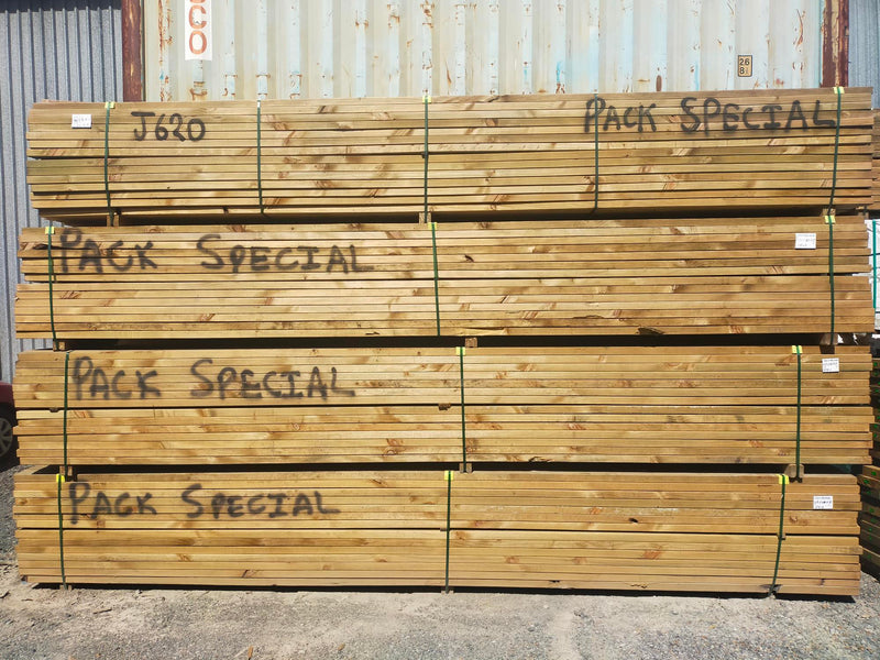100X50 H3.2 Machine Gauged Timber Pack Special