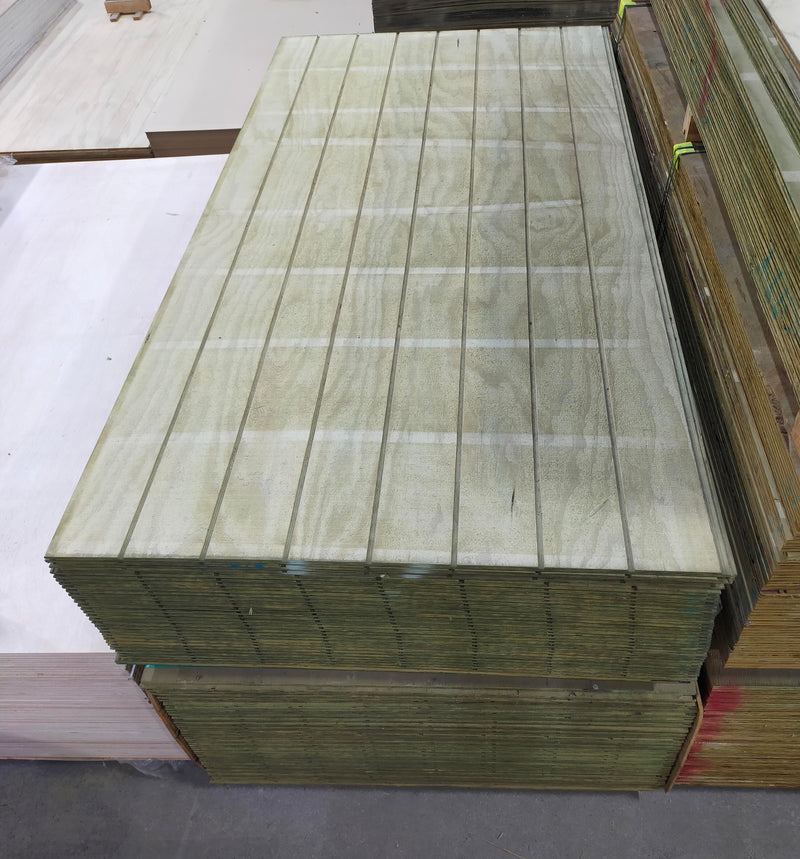 Plywood Utilityclad Grooved 2440x1200x12 H3.2 2nds