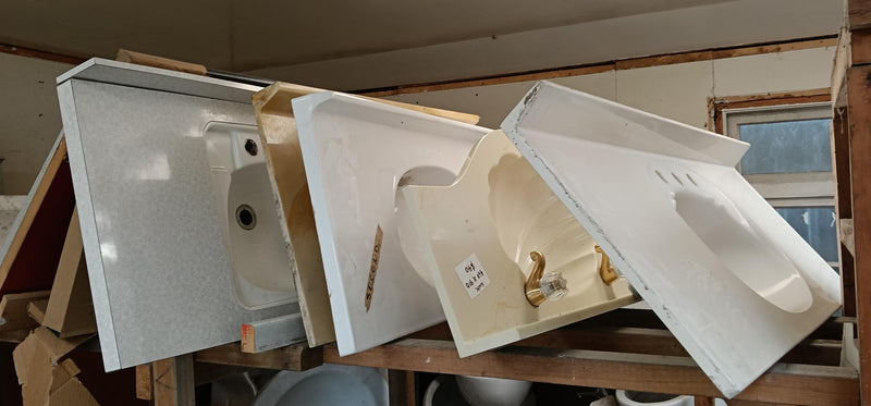 Handbasin & Vanity Tops Used - In Store Only - Not available for purchase via Website
