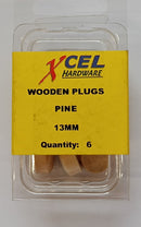 Xcel Wooden Plugs Pine 13mm