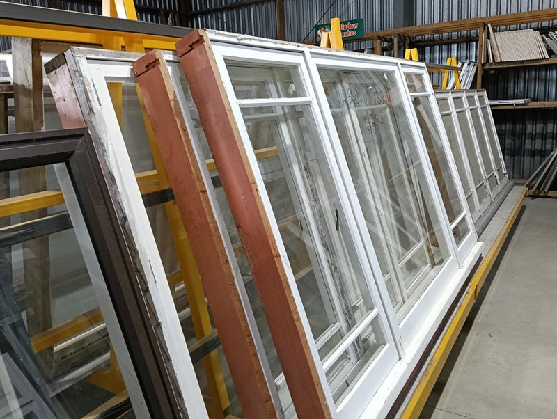Window Used - Wooden/Aluminium - In Store Only - Not available for purchase via Website