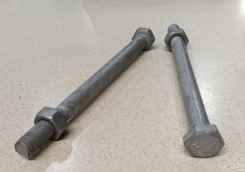 Bolt M10x140mm Galvanised Hex Head