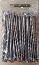 ECKO TimbaTX Screw 10gx100mm Galvanised