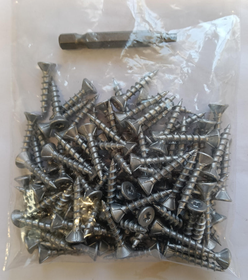 Ecko TimbaTX Screw 8gx25 - Galvanised