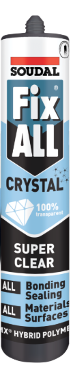 Gorilla Fix All Crystal Sealant & Adhesive Clear 300gm