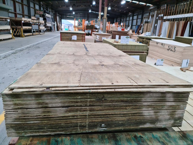 Plywood 2700/2750x1200x7mm H3.2 Reject Grade
