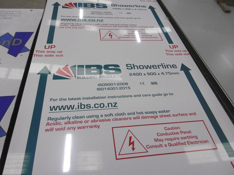 IBS Showerline ACP 2400x900x4.75