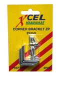 XCEL Corner Bracket ZP - 25mm