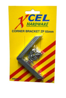 XCEL Corner Bracket ZP - 65mm